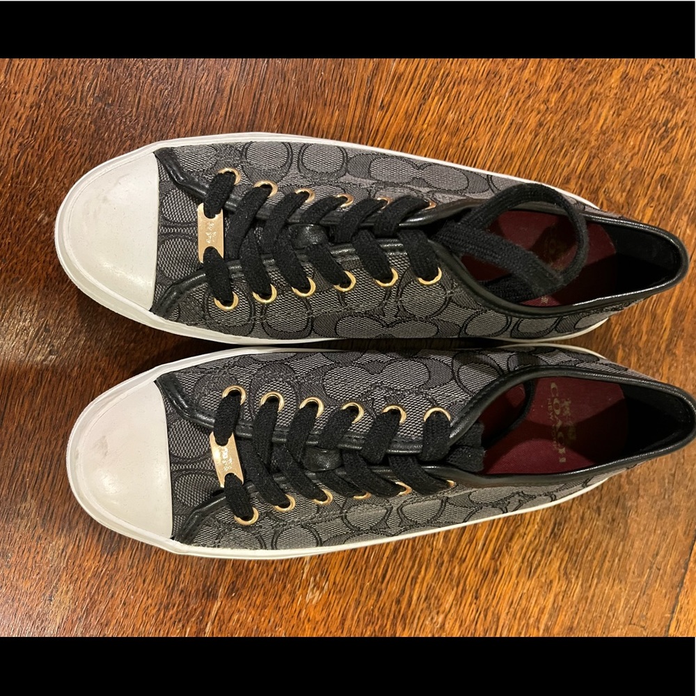 Coach New York Logo Sneakers